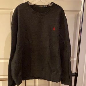 Polo oversized (unisex) pullover sweatshirt